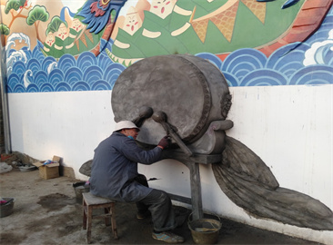 雕塑设计施工.